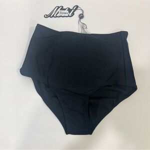 Motel Rocks Black Day Dream Bikini Bottom Size M - Reemoly